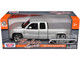 2006 Chevrolet Silverado SS Pickup Truck Silver Metallic Timeless Legends Series 1/25 Diecast Model Car Motormax 79394S