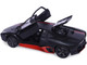 Lamborghini Reventon Matt Black with Red Stripes Satin Paint Series 1/24 Diecast Model Car Motormax 79509