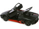 Lamborghini Reventon Matt Black with Red Stripes Satin Paint Series 1/24 Diecast Model Car Motormax 79509