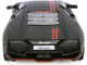 Lamborghini Reventon Matt Black with Red Stripes Satin Paint Series 1/24 Diecast Model Car Motormax 79509
