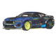 2024 Ford Mustang RTR Spec 5 FD Dark Blue with Graphics Circuit Legends Series Diecast Model Car Hot Wheels JBK48