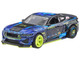 2024 Ford Mustang RTR Spec 5 FD Dark Blue with Graphics Circuit Legends Series Diecast Model Car Hot Wheels JBK48