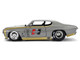 1971 Chevrolet Chevelle SS Hurst Gray Metallic with Gold Stripes Bigtime Muscle Series 1/24 Diecast Model Car Jada 36588