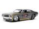 1971 Chevrolet Chevelle SS Hurst Gray Metallic with Gold Stripes Bigtime Muscle Series 1/24 Diecast Model Car Jada 36588
