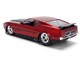B1973 Ford Mustang Mach 1 Red Metallic with Matt Black Hood and Black Stripes Bigtime Muscle Series 1/24 Diecast Model Car Jada 36589