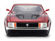 B1973 Ford Mustang Mach 1 Red Metallic with Matt Black Hood and Black Stripes Bigtime Muscle Series 1/24 Diecast Model Car Jada 36589