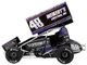 Winged Sprint Car #48 Danny Dietrich Weikert s Livestock Speedway Cars Gary Kauffman Racing 2025 1/18 Diecast Model Car ACME A1825002