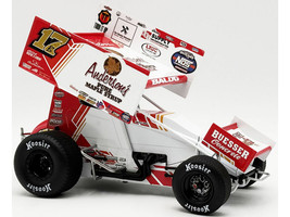 Winged Sprint Car #17B Bill Balog Anderson s Pure Maple Syrup 2025 1/18 Diecast Model Car ACME A1825003
