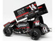 Winged Sprint Car #14 Spencer Bayston Four CCCC s Construction Sander Jason Meyers Racing 2025 1/18 Diecast Model Car ACME A1825007