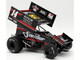 Winged Sprint Car #14 Spencer Bayston Four CCCC s Construction Sander Jason Meyers Racing 2025 1/18 Diecast Model Car ACME A1825007