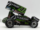Winged Sprint Car #41 Carson Macedo Albaugh Jason Johnson Racing 2025 1/18 Diecast Model Car ACME A1825008