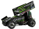 Winged Sprint Car #41 Carson Macedo Albaugh Jason Johnson Racing 2025 1/18 Diecast Model Car ACME A1825008