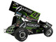 Winged Sprint Car #41 Carson Macedo Albaugh Jason Johnson Racing 2025 1/18 Diecast Model Car ACME A1825008