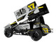 Winged Sprint Car #17 Cory Eliason Devil Race Karts Monte Motorsports 2025 1/18 Diecast Model Car ACME A1825010