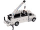 Peterbilt 536 Auto Crane Titan85 Body HC14 Crane Work Truck with Miller EnPak White Transport Series 1/50 Diecast Model Diecast Masters 71214