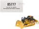 CAT Caterpillar D11 Track Type Dozer TKN Design Yellow High Line Series 1/87 (HO) Diecast Model Diecast Masters 85777