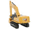 CAT Caterpillar 395 Next Generation Hydraulic Excavator Mass Excavator Version Yellow with Additional Tools High Line Series 1/87 HO Diecast Model Diecast Masters 85778