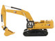 CAT Caterpillar 395 Next Generation Hydraulic Excavator Mass Excavator Version Yellow with Additional Tools High Line Series 1/87 HO Diecast Model Diecast Masters 85778