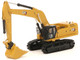 CAT Caterpillar 395 Next Generation Hydraulic Excavator Mass Excavator Version Yellow with Additional Tools High Line Series 1/87 HO Diecast Model Diecast Masters 85778