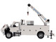 Peterbilt 536 Auto Crane Titan 85 Body HC14 Crane Work Truck with Miller EnPak White Transport Series 1/50 Diecast Model Diecast Masters 71223