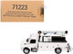 Peterbilt 536 Auto Crane Titan 85 Body HC14 Crane Work Truck with Miller EnPak White Transport Series 1/50 Diecast Model Diecast Masters 71223