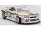 Nissan Skyline GT R R34 The Grasshopper V1 RHD Right Hand Drive #35 White with Stripes Designed by Jun Imai Tamiya X Kaido House Special 1/64 Diecast Model Car Mini GT KHMG167