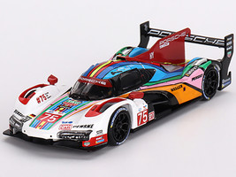 Porsche 963 #75 Mathieu Jaminet Felipe Nasr Nick Tandy Porsche Penske Motorsport 24 Hours of Le Mans 2023 Limited Edition 1/64 Diecast Model Car Mini GT MGT00740