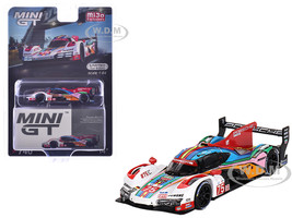 Porsche 963 #75 Mathieu Jaminet Felipe Nasr Nick Tandy Porsche Penske Motorsport 24 Hours of Le Mans 2023 Limited Edition 1/64 Diecast Model Car Mini GT MGT00740