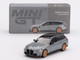 BMW M3 Competition Touring Brooklyn Gray with Black Top Limited Edition 1/64 Diecast Model Car Mini GT MGT00864