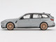 BMW M3 Competition Touring Brooklyn Gray with Black Top Limited Edition 1/64 Diecast Model Car Mini GT MGT00864