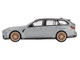 BMW M3 Competition Touring Brooklyn Gray with Black Top Limited Edition 1/64 Diecast Model Car Mini GT MGT00864
