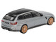 BMW M3 Competition Touring Brooklyn Gray with Black Top Limited Edition 1/64 Diecast Model Car Mini GT MGT00864