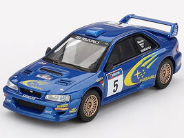 Subaru Impreza WRC99 #5 Richard Burns Robert Reid Winner Rally Australia 1999 Limited Edition 1/64 Diecast Model Car Mini GT MGT00986