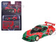 Mazda RX 7 LB Super Silhouette RHD Right Hand Drive #55 787B Tribute Red and Green Limited Edition 1/64 Diecast Model Car Mini GT MGT00990