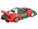 Mazda RX 7 LB Super Silhouette RHD Right Hand Drive #55 787B Tribute Red and Green Limited Edition 1/64 Diecast Model Car Mini GT MGT00990