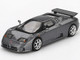 Bugatti EB110 Super Sport Grigio Scuro Dark Gray Metallic Limited Edition 1/64 Diecast Model Car Mini GT MGT01002