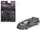 Bugatti EB110 Super Sport Grigio Scuro Dark Gray Metallic Limited Edition 1/64 Diecast Model Car Mini GT MGT01002