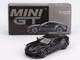 Aston Martin DBS RHD Right Hand Drive 007 Edition Black Metallic Limited Edition 1/64 Diecast Model Car Mini GT MGT01008