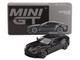 Aston Martin DBS RHD Right Hand Drive 007 Edition Black Metallic Limited Edition 1/64 Diecast Model Car Mini GT MGT01008