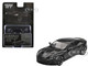 Aston Martin DBS RHD Right Hand Drive 007 Edition Black Metallic Limited Edition 1/64 Diecast Model Car Mini GT MGT01008