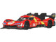 Ferrari 499P #51 Red with Yellow Stripes Circuit Legends Series Diecast Model Car Hot Wheels JBK49