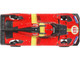 Ferrari 499P #51 Red with Yellow Stripes Circuit Legends Series Diecast Model Car Hot Wheels JBK49