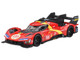 Ferrari 499P #51 Red with Yellow Stripes Circuit Legends Series Diecast Model Car Hot Wheels JBK49 Ferrari 499P #51 Red with Yellow Stripes Circuit Legends Series Diecast Model Car Hot Wheels JBK49