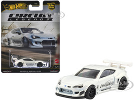 Subaru BRZ Pandem RHD Right Hand Drive White Metallic Circuit Legends Series Diecast Model Car Hot Wheels JBK64