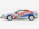 Toyota Celica GT Four #21 Gilberto Pianezzola Loris Roggia Rallye Sanremo Rallye d Italia 1996 with Extra Wheels 1/64 Diecast Model Car BM Creations 64B0421