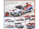 Toyota Celica GT Four #21 Gilberto Pianezzola Loris Roggia Rallye Sanremo Rallye d Italia 1996 with Extra Wheels 1/64 Diecast Model Car BM Creations 64B0421