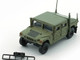 HUMVEE 4 CT Military Vehicle Olive Green with Alternative Tops 1/64 Diecast Model Car BM Creations 64B0458