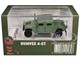 HUMVEE 4 CT Military Vehicle Olive Green with Alternative Tops 1/64 Diecast Model Car BM Creations 64B0458