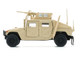 HUMVEE 4 CT Military Vehicle Desert Tan with Alternative Tops 1/64 Diecast Model Car BM Creations 64B0459