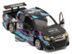 Isuzu D Max Lowrider Pickup Truck RHD Right Hand Drive HKS Black with Graphics Thailand Diecast Expo 2025 1/64 Diecast Model Car BM Creations 64B0463